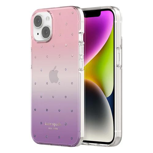 Case KATE SPADE NY Protective para iPhone 14 - Violet/pink