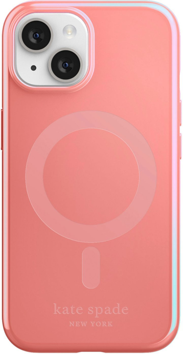 Case KATE SPADE NY GLOSS para iPhone 14 -Grapefruit