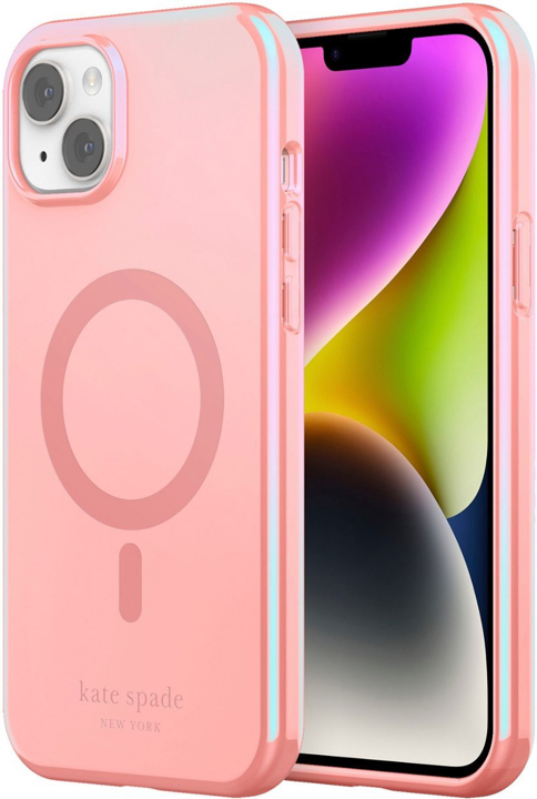 Case KATE SPADE NY GLOSS para iPhone 14 Plus -Grapefruit