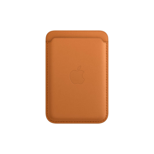Cartera de piel con MagSafe para el iPhone - Ocre