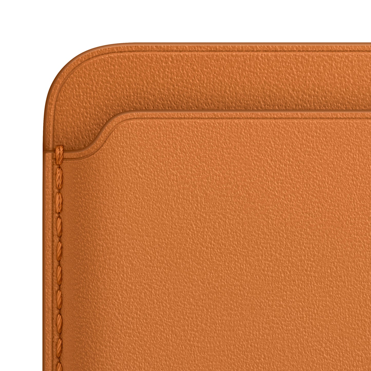 Cartera de piel con MagSafe para el iPhone - Ocre