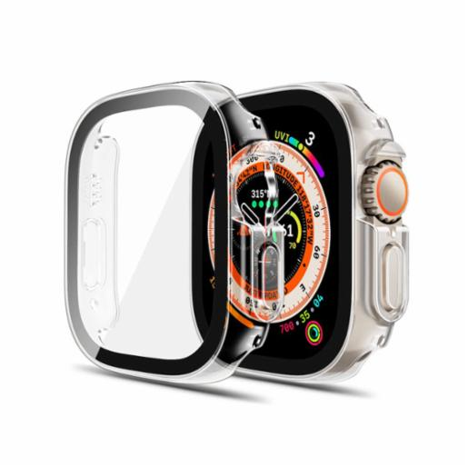 BOMPER CON CRISTAL MARKSTRONG PARA APPLE WATCH SERIE SE/6/5,44MM