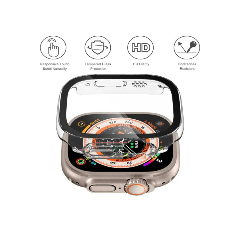 BOMPER CON CRISTAL MARKSTRONG PARA APPLE WATCH ULTRA 49MM