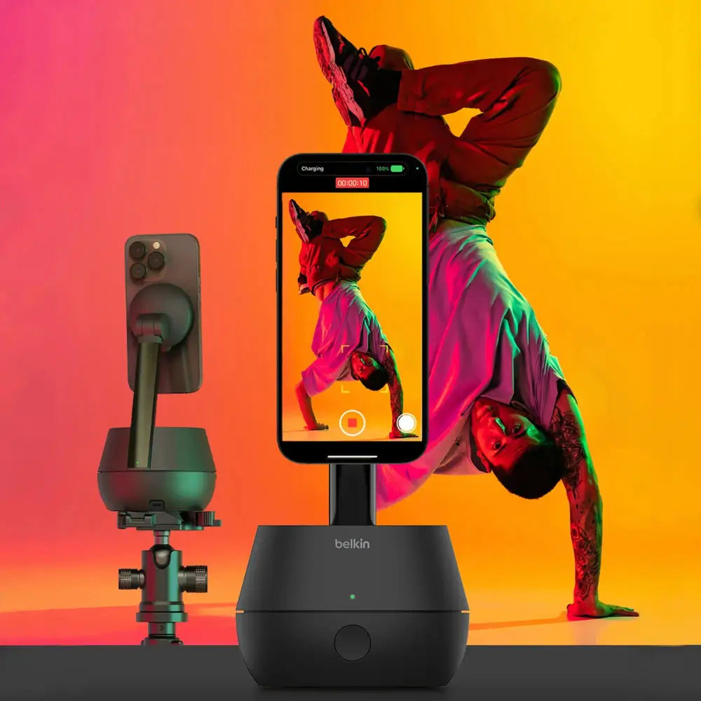 SOPORTE BELKIN STAGE SEGUIMIENTO FACIAL AUTOMATICO CON MAGSAFE