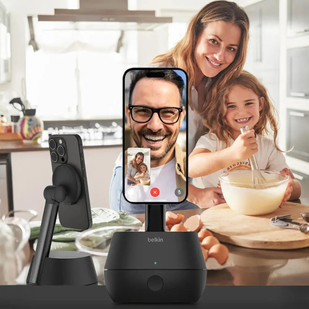 SOPORTE BELKIN STAGE SEGUIMIENTO FACIAL AUTOMATICO CON MAGSAFE