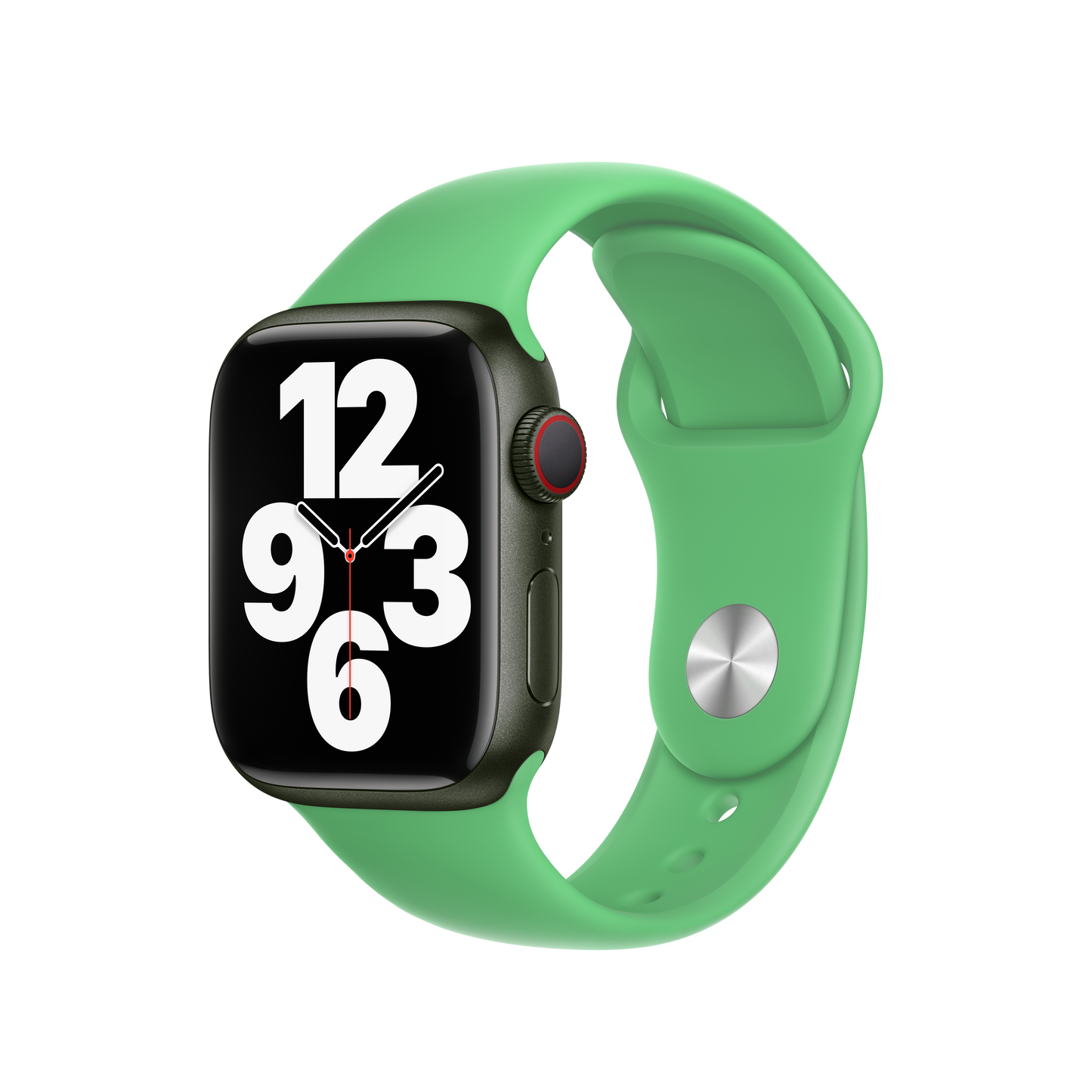 Correa deportiva verde brillante (41 mm) - Talla única