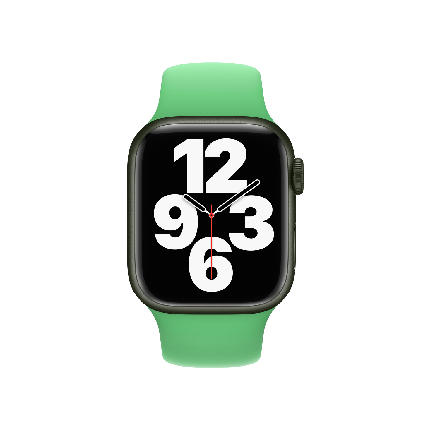 Correa deportiva verde brillante (41 mm) - Talla única