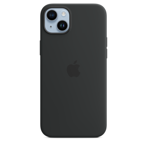 Funda de silicona con MagSafe para el iPhone 14 Plus - Medianoche