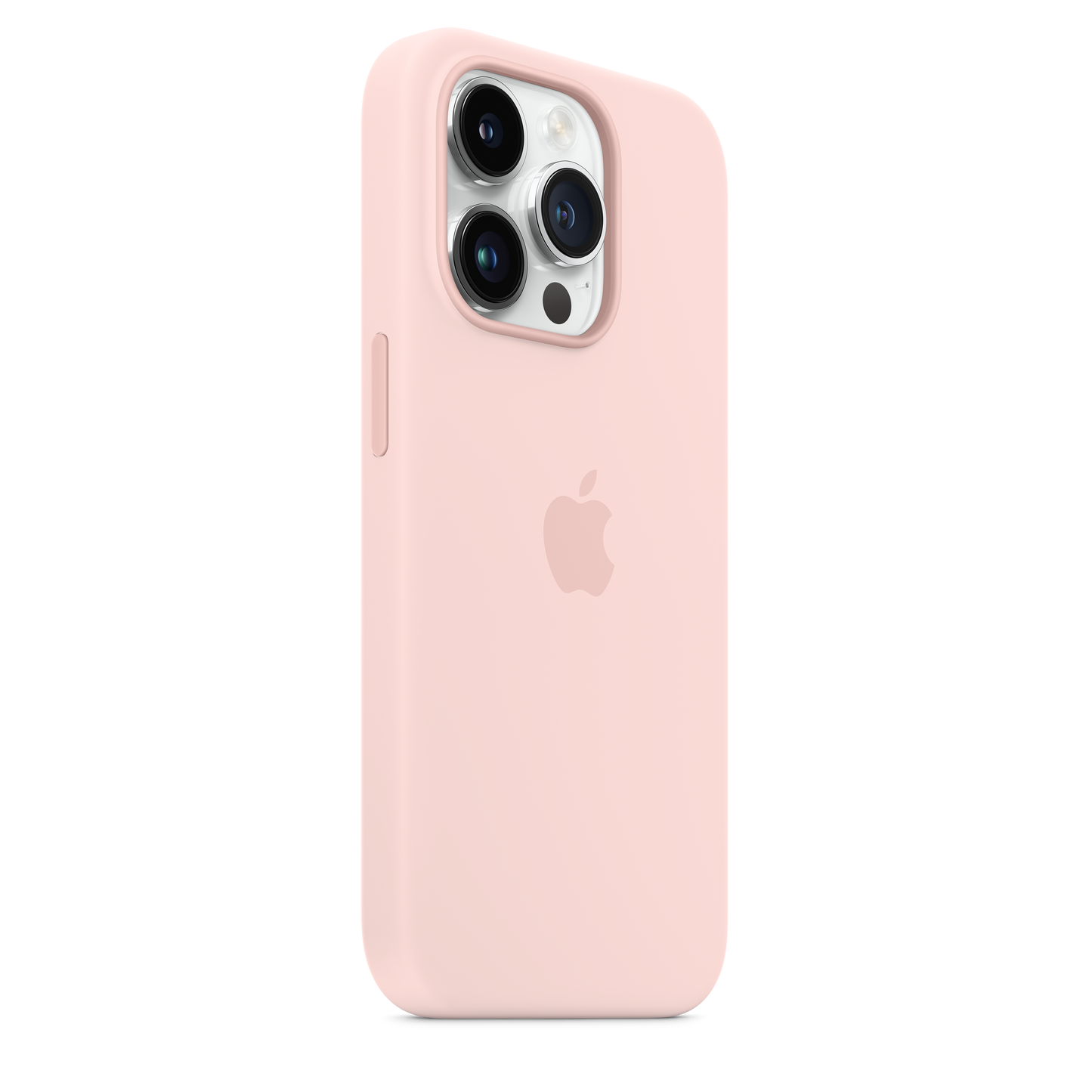 Funda de silicona con MagSafe para el iPhone 14 Pro - Rosa caliza