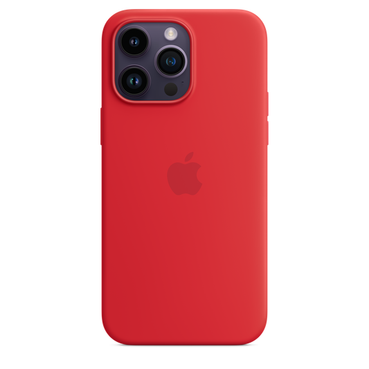 Funda de silicona con MagSafe para el iPhone 14 Pro Max - (PRODUCT)RED