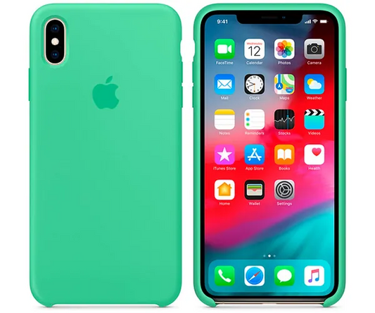 Case Nectarine De Silicona Para iPhone XS Max - Menta