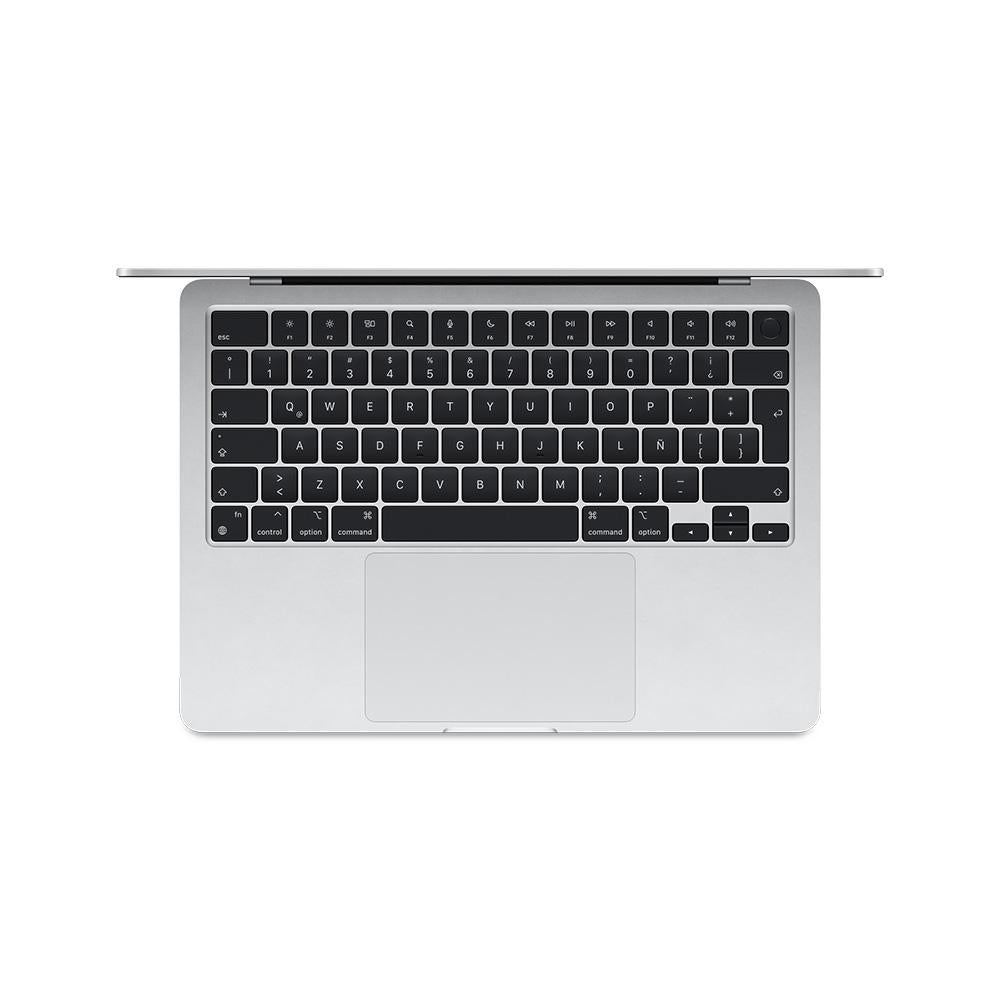 MacBook Air de 13 pulgadas: Chip M3 de Apple con CPU de 8 núcleos y GPU de 10 núcleos, 512 GB SSD - Plata