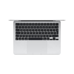 MacBook Air de 13 pulgadas: Chip M3 de Apple con CPU de 8 núcleos y GPU de 8 núcleos, 256 GB SSD - Plata