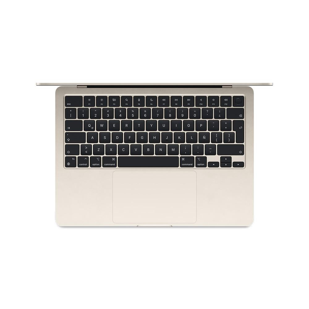 MacBook Air de 13 pulgadas: Chip M3 de Apple con CPU de 8 núcleos y GPU de 10 núcleos, 512 GB SSD - Blanco estrella