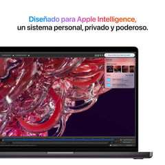 MacBook Pro de 14 pulgadas: Chip M4 de Apple con CPU de 10 núcleos y GPU de 10 núcleos, 1 TB SSD - Plata