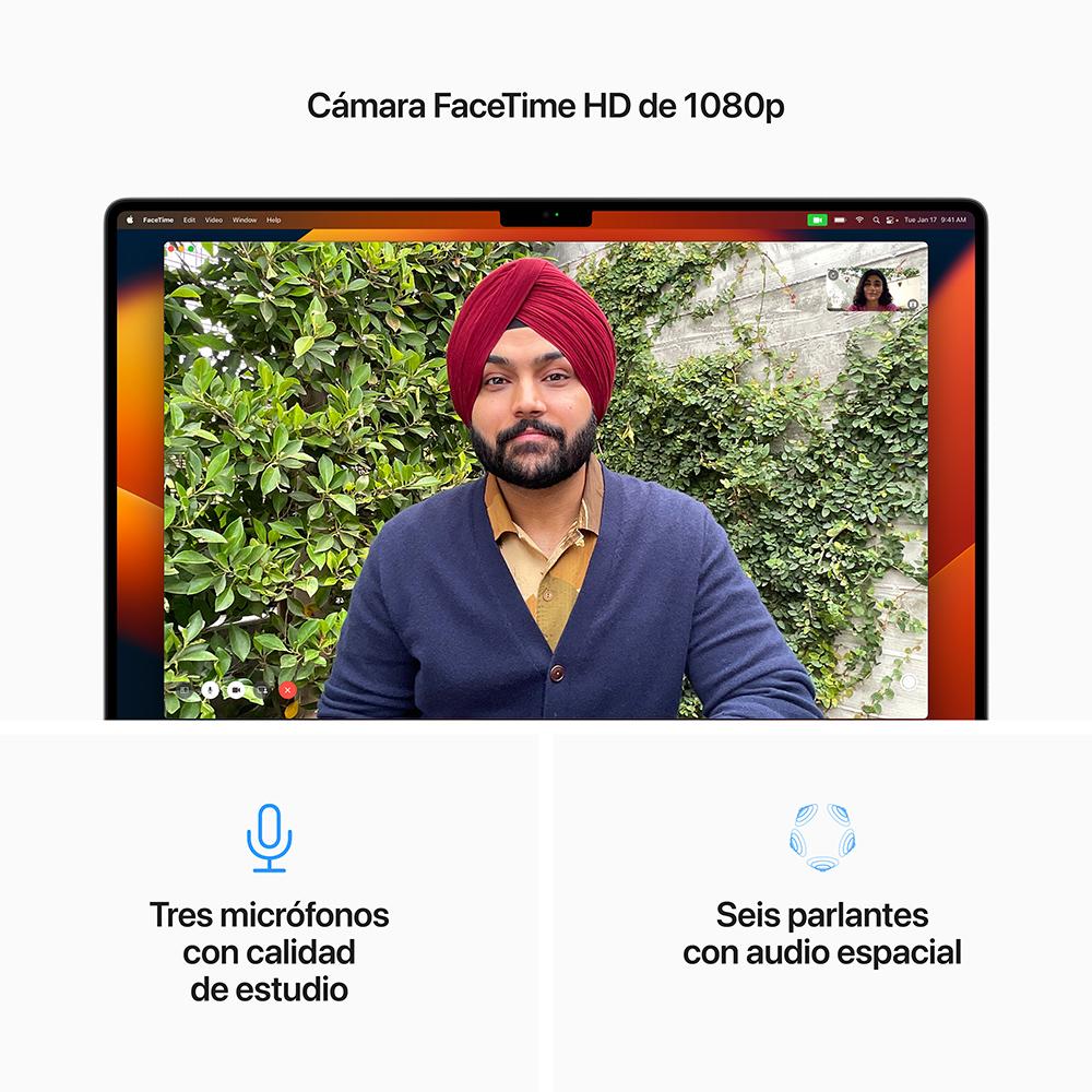 MacBook Pro de 14 pulgadas: Chip M2 Pro de Apple con CPU de 12 núcleos y GPU de 19 núcleos, 1 TB SSD - Gris espacial