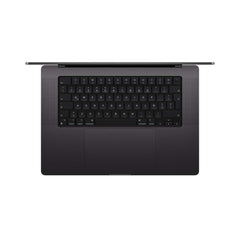 MacBook Pro de 16 pulgadas: Chip M4 Pro de Apple con CPU de 14 núcleos y GPU de 20 núcleos, 512 GB SSD - Negro espacial