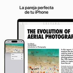 MacBook Pro de 14 pulgadas: Chip M3 de Apple con CPU de 8 núcleos y GPU de 10 núcleos, 1 TB SSD - Gris espacial