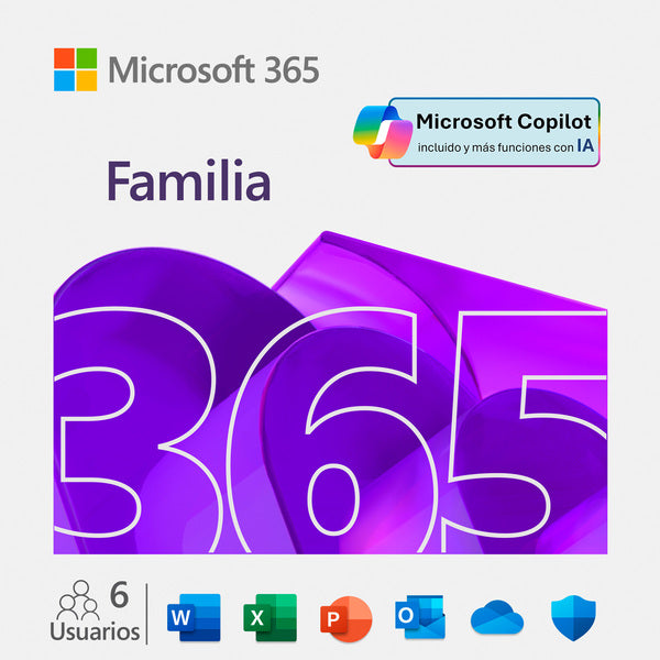 LICENCIA MICROSOFT 365 FAMILIA