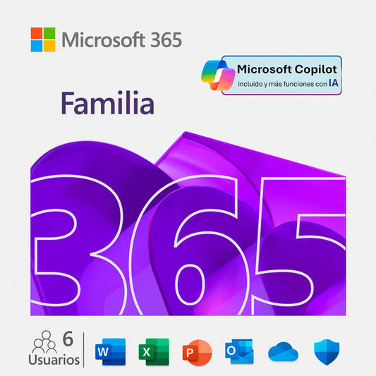 LICENCIA MICROSOFT 365 FAMILIA