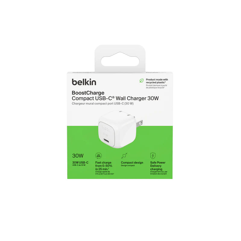 ADAPTADOR ADD ON DE PARED 30W GAN USB-C
