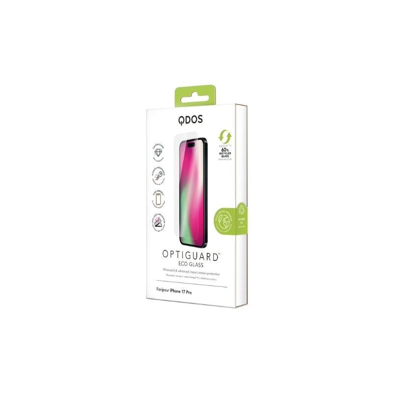 PROTECTOR DE PANTALLA QDOS OPTIGUARD IPHONE 17 PRO
