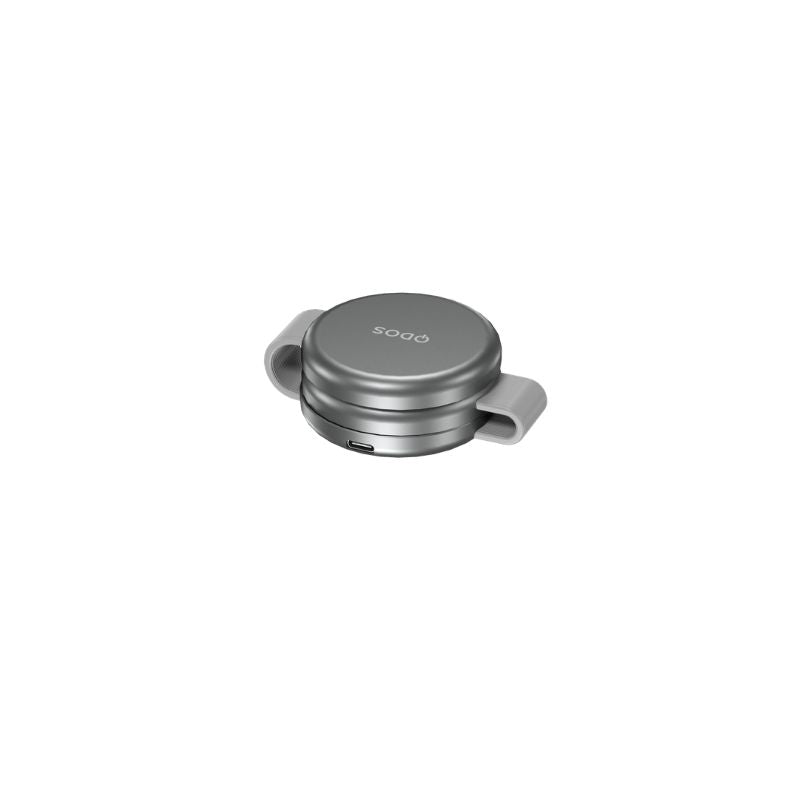 BASE DE CARGA QDOS 3 EN 1 POWER GO PLEGABLE 15W QI2 GREY