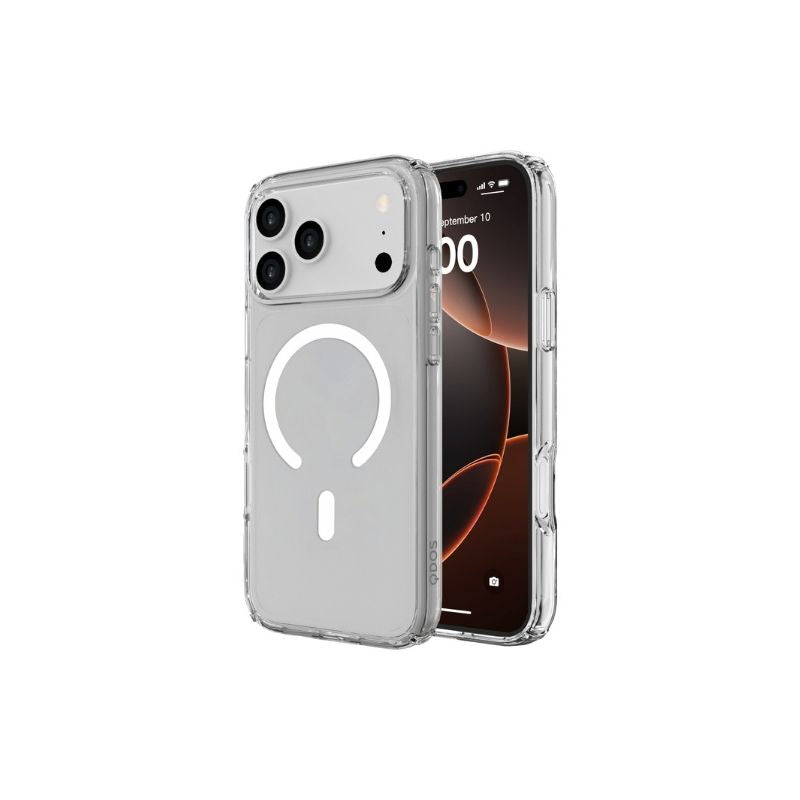 CASE QDOS HYBRID DROP MILITARY STANDARD IPHONE 17 PRO MAX CLEAR