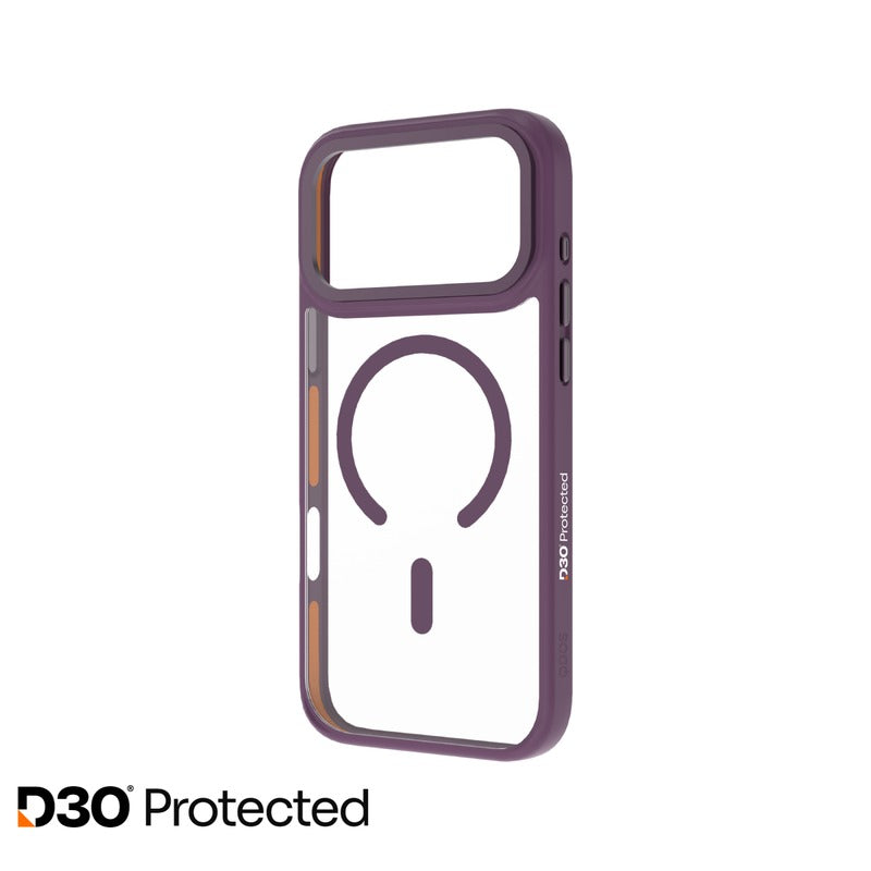 CASE QDOS HYBRID MAX D3O IPHONE 18 PRO DARK CHERRY