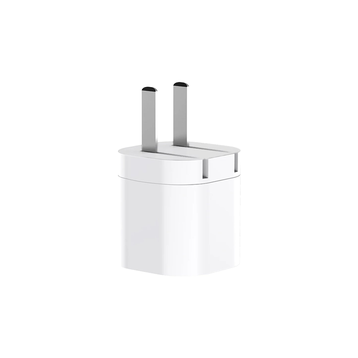 Cargador de pared QDOS PowerCube de 20W USB-C con clavija de EE. UU. - Blanco