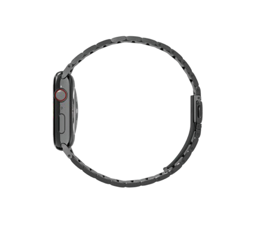 PATCHWORKS - CENTRO METAL BAND BLACK - APPLE WATCH 42/44MM