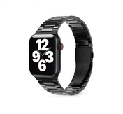 PATCHWORKS - CENTRO METAL BAND BLACK - APPLE WATCH 42/44MM