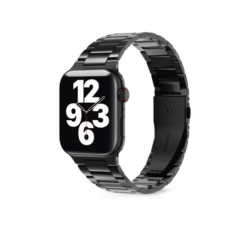 Correa de metal PATCHWORKS para Apple Watch de 42/44MM - Negro