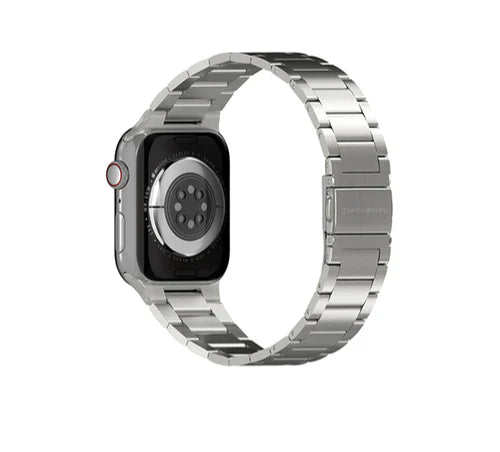 PATCHWORKS - CENTRO METAL BAND SILVER -APPLE WATCH 38/40MM