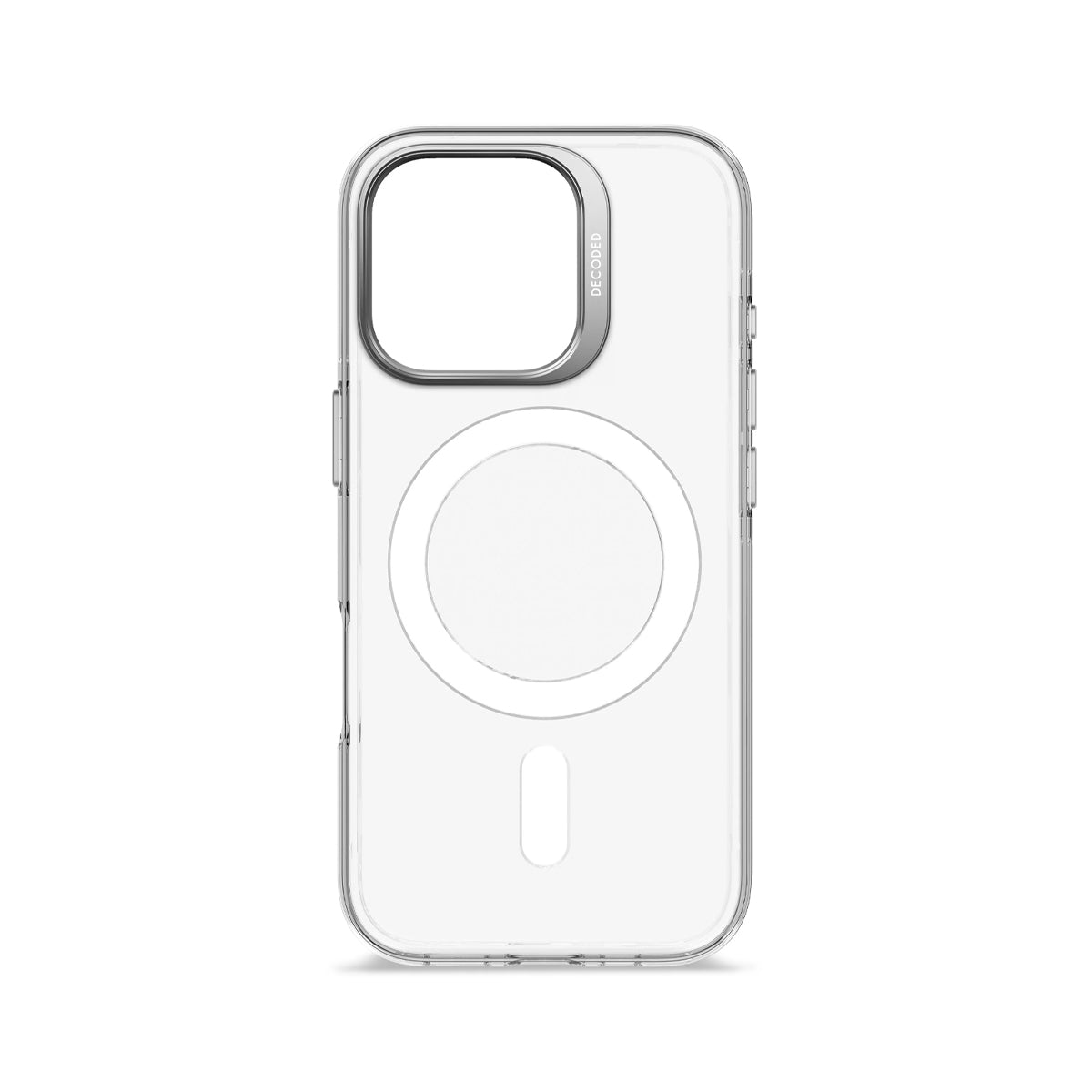 CASE DECODED RECYCLED PLASTIC MAGSAFE IPHONE 16 PRO CLEAR