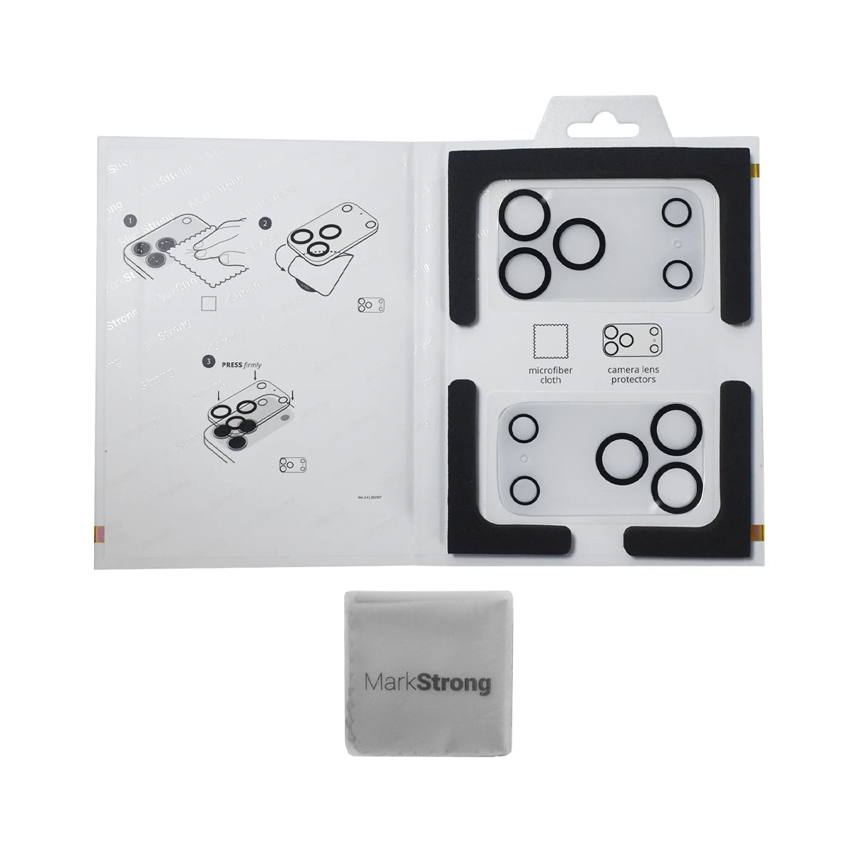 PROTECTOR DE CAMARA MARKSTRONG INTEGRAL PARA IPHONE 17 PRO