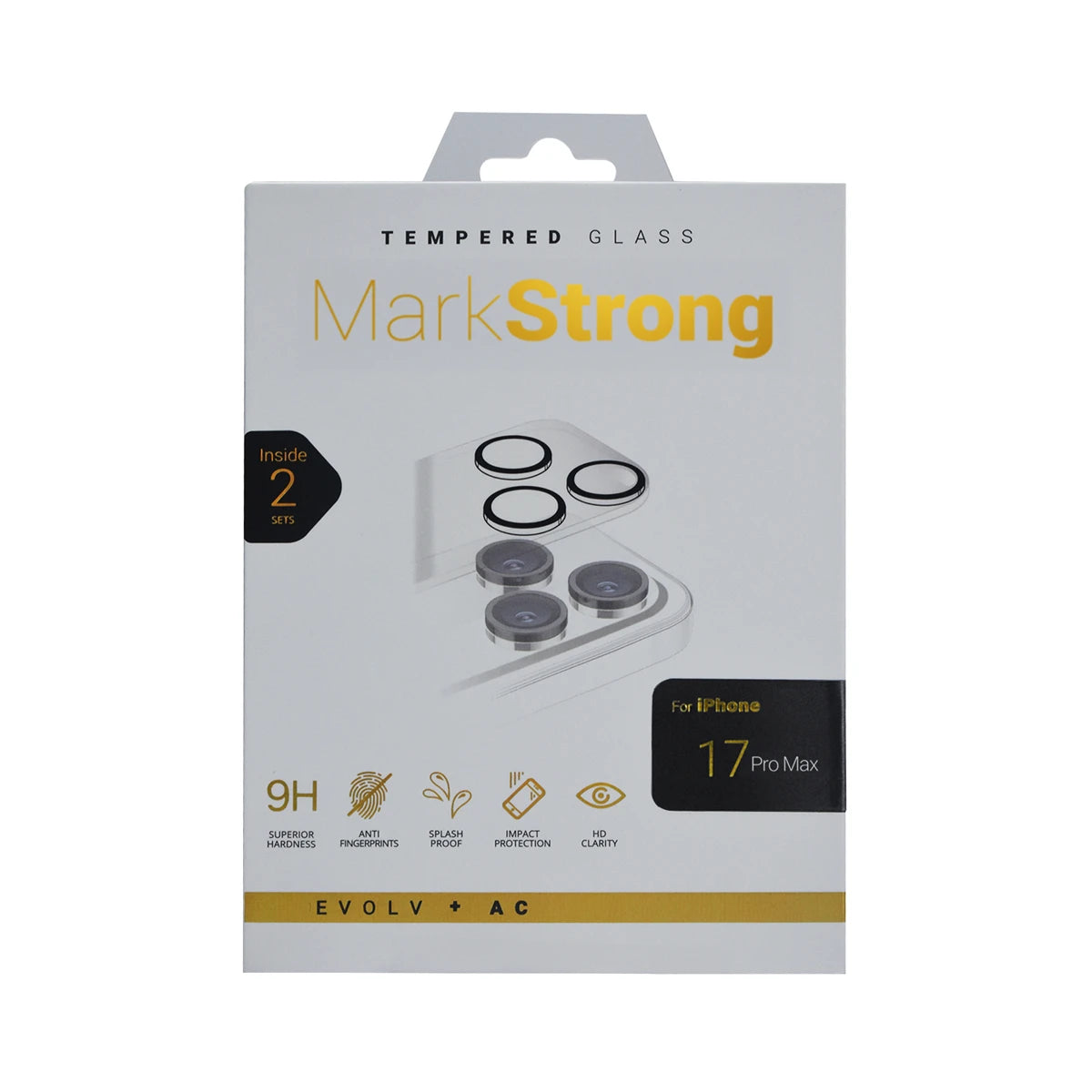 PROTECTOR DE CAMARA MARKSTRONG INTEGRAL PARA IPHONE 17 PRO