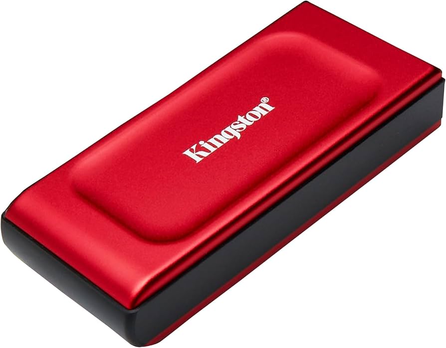 DISCO DURO KINGSTON SXS1000R PORTABLE SSD 1 TB USB-C RED