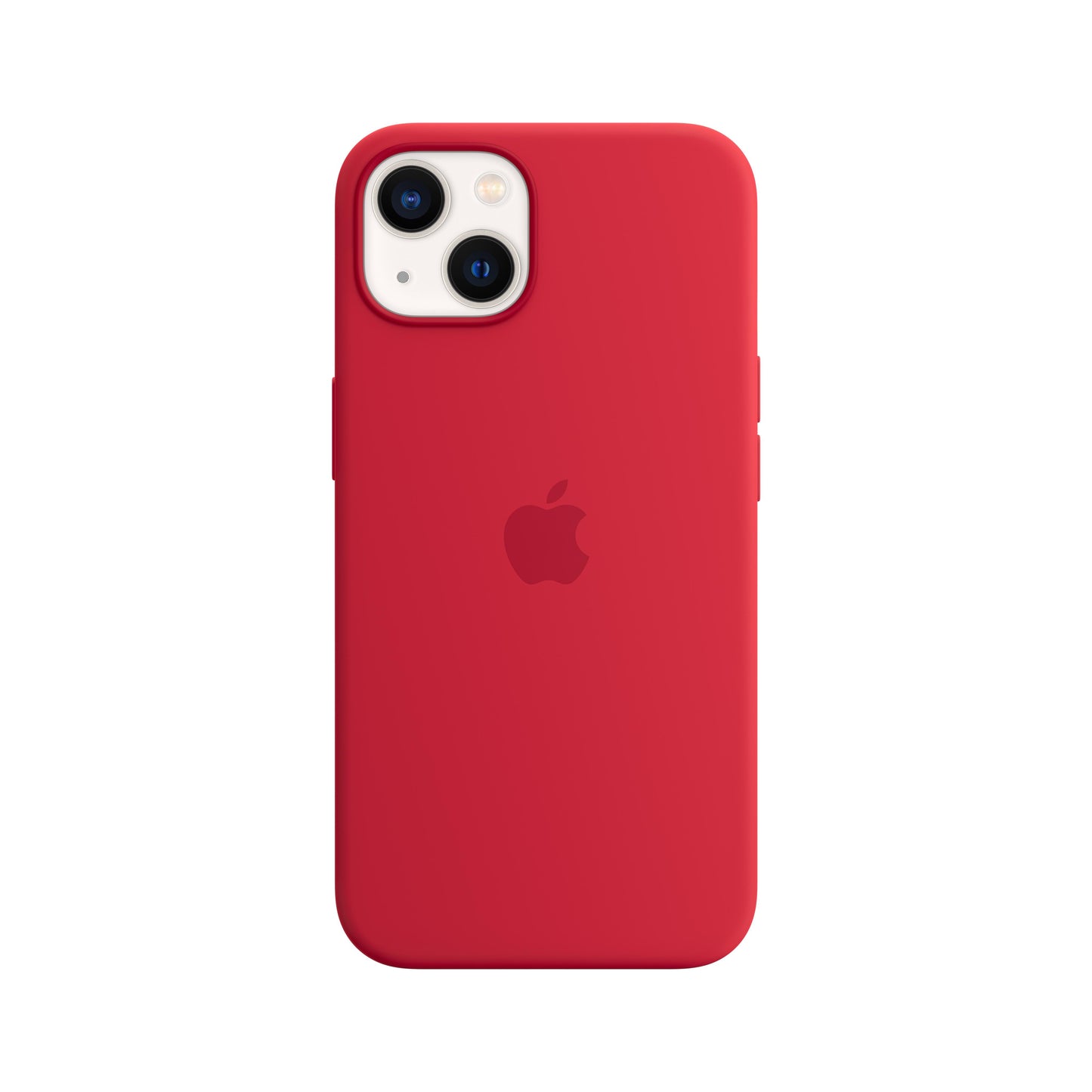 Estuche de silicona con MagSafe para el iPhone 13 - (PRODUCT)RED