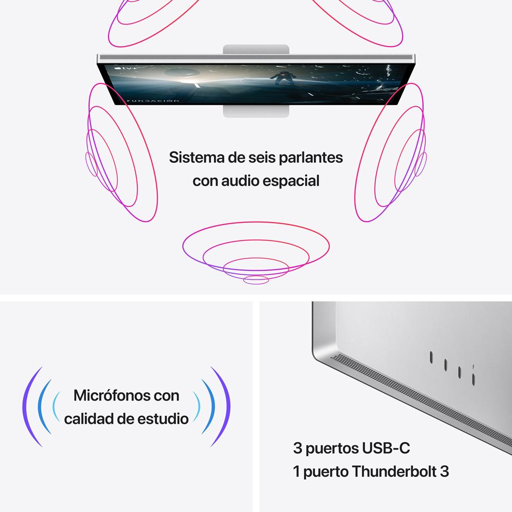 Studio Display - Vidrio nanotexturizado - Soporte con inclinación ajustable