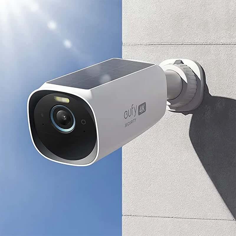 CAMARA INTELIGENTE EUFY DE SEGURIDAD S330 SOLAR 2 CAM+HOMEBASE