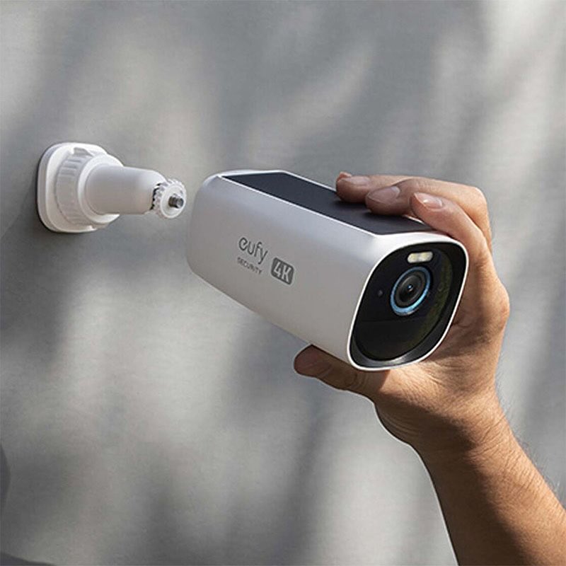 CAMARA INTELIGENTE EUFY DE SEGURIDAD S330 SOLAR 2 CAM+HOMEBASE