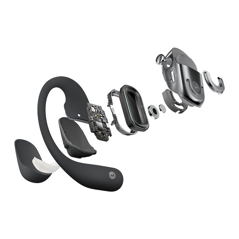 AUDIFONOS SHOKZ OPENFIT 2+ TRUE WIRELESS OPEN HEAR BLACK