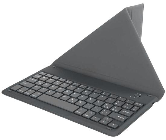 Teclado inalámbrico TUCANO con soporte - Gris