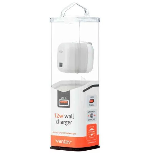 12W USB A WALL CHARGER