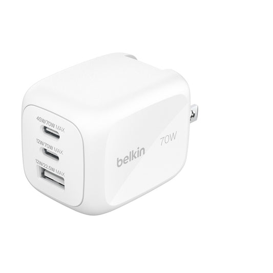 ADAPTADOR BELKIN PARED 70W USB-C USB-A