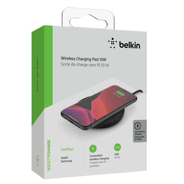 BOOST CHARGE 10W WIRELESS CHARGING PAD +