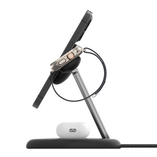 BASE DE CARGA BELKIN 3 EN 1 CON Qi2 15W BLACK