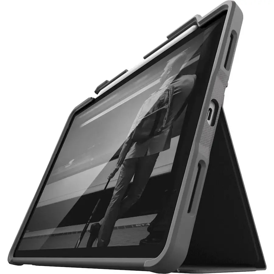 Case STM Dux Plus Dúo Para iPad Pro de 11" (Exclusivo de Apple) - Negro