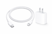 Adaptador de corriente USB-C de 20 W + Cable USB-C a Lightning (1 m)